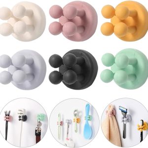 Multi-Purpose Silicone Wall Hooks