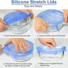 Reusable Silicone Stretch Lids