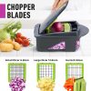 Vegetable Chopper, Slicer and Spiralizer